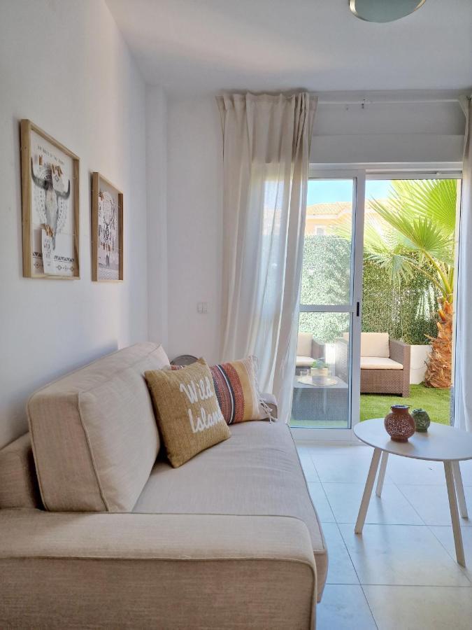 Precioso Bajo Con Jardin En Vera Exterior foto