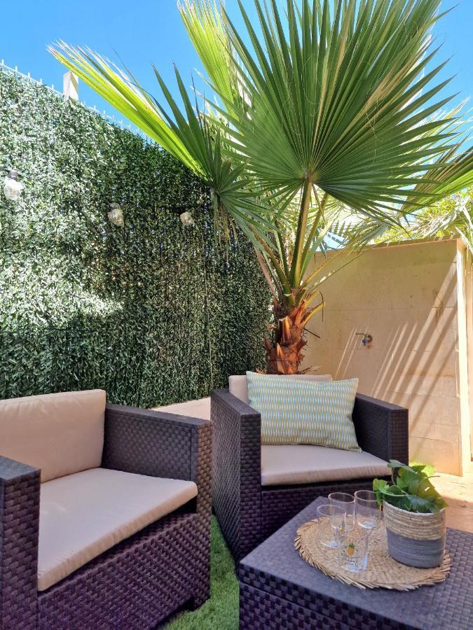 Precioso Bajo Con Jardin En Vera Exterior foto